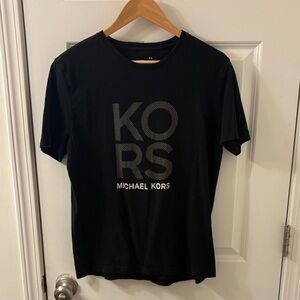 Michael Kors Black Graphic Tee